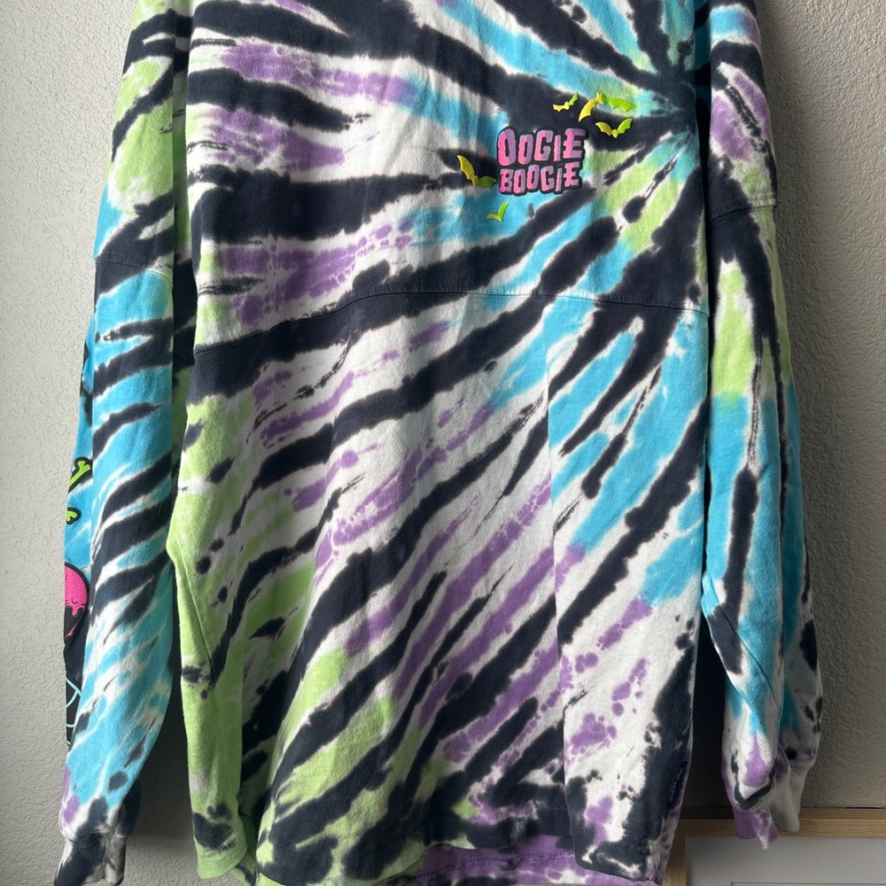 Disney Nightmare Before Christmas Oogie Boogie Tie-Dye Shirt